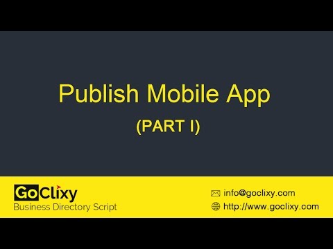 GoClixy - Publish Mobile App (Part I)