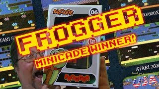 Frogger MiniCade Giveaway Winner!