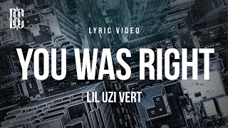 Cover art for You Was Right