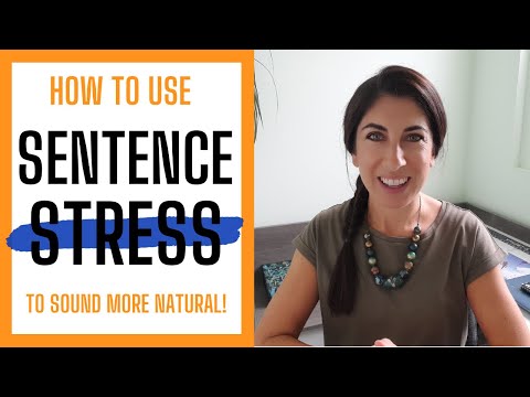 Sentence stress and emphatic stress