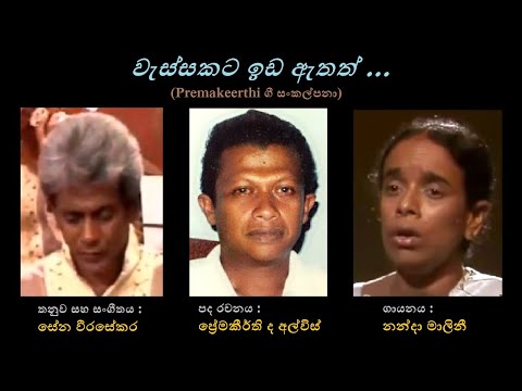 Wessakata Ida Ethath - වැස්සකට ඉඩ ඇතත් Nanda Malini/Premakeerthi de Alwis/Sena Jayantha Weerasekara
