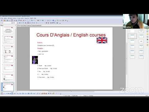 ENGLISH LANGUAGE TO FRENCH SPEAKERS BY PROF. SEVERINE CHEVALLIER