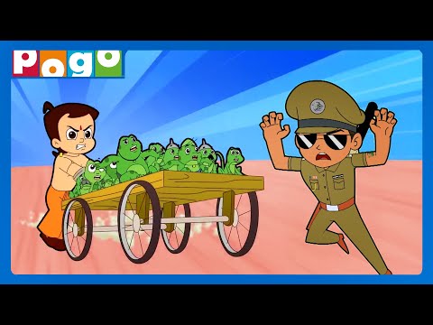 Jadugarni Ki Frog Factory! 😍| Little Singham 🦁| Chhota Bheem 💪| Kids Cartoon | @PogoChannel