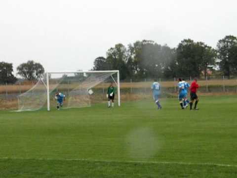 rzut karny z meczu Orzeł Goleszyn Kormoran Łąck