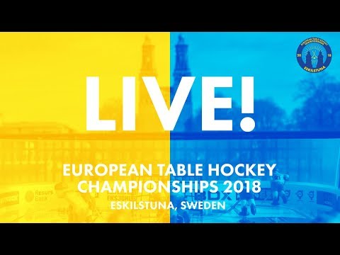 European Table Hockey Championships Day 3 - Open Individuals - Final groups