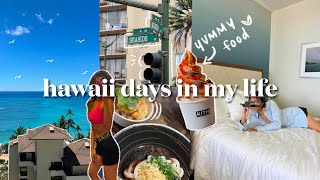 hawaii days in my life vlog || halepuna waikiki