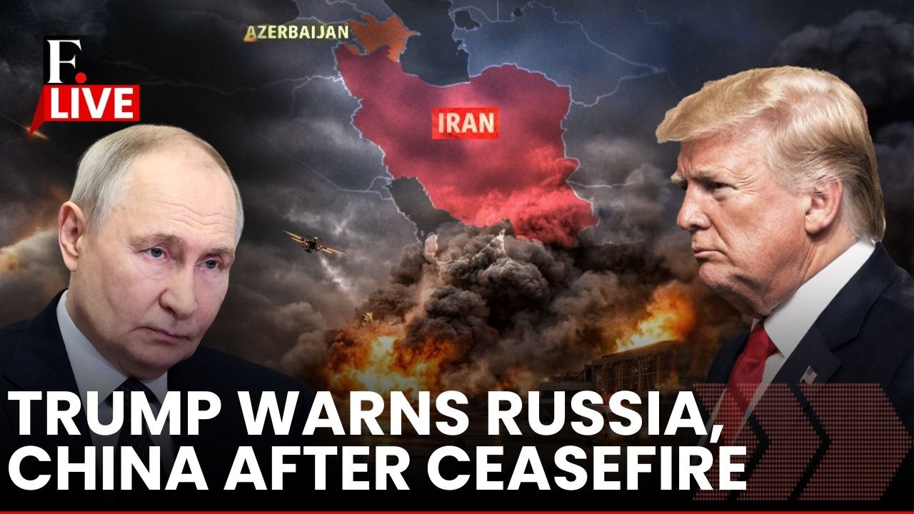 LIVE: Trump's Direct Warning to Russia, China After "Hell' Threat | Iran US Ceasefire