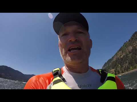 Day 2 Run through Swell City - Gorge Downwind Champs 2018
