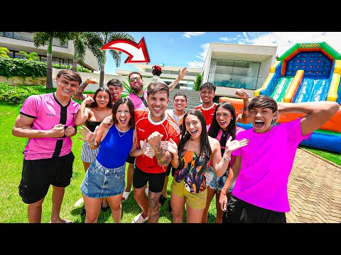 It was supposed to be a vacation mansion, but a new member arrived!! *ruined everything