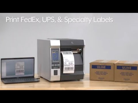 Zebra ZT620 Direct Thermal Transfer Printer - 300 dpi H-8859 - Uline