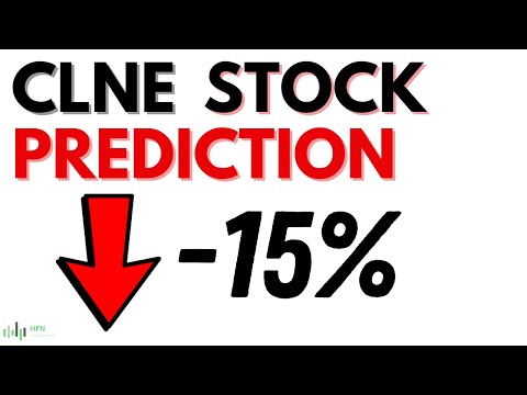 CLNE Stock Is Weak!!! Here's Where Price Is Going!!!