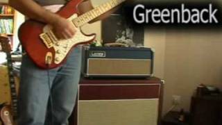 Video thumbnail for Celestion G12M Greenback Heritage VS G12h (standard) by jonizefox