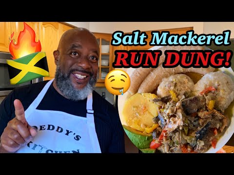 How to Cook Salt Mackerel RunDown! (Jamaican "RUN DUNG")