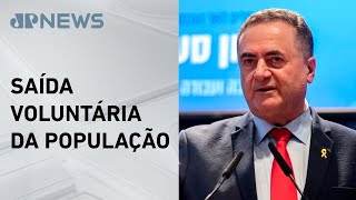Ministro da Defesa de Israel pede plano de retirada de palestinos de Gaza ao Exército