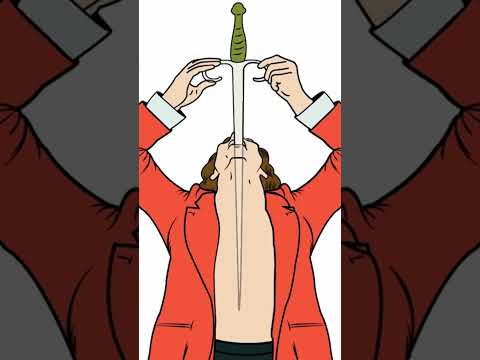Sword Swallowing Revealed 😲