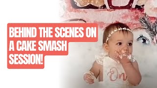 Cake Smash Sessions Made Easy! Take a Look Behind the Scenes