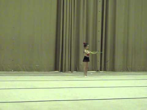 Elizabeth Savchenko. RG. Rope. Pre-competition. 03.12.2010.