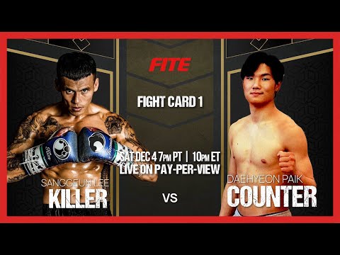 [Fight Card 1] Killer vs Counter In the 2021 Special match!