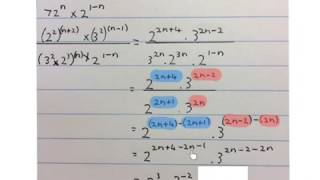 Exponents Simplify 2 Grade 11 (Mathdou)