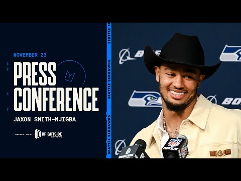 Jaxon Smith-Njigba: "I'm Blessed To Be A Seahawk" | Seattle Seahawks