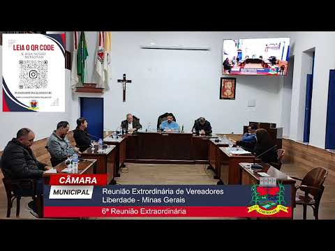 6ª Reunião Extraordinária de Vereadores
