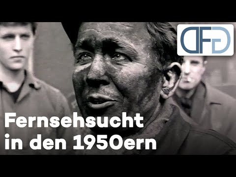 Deutsche bekennen sich schon früh zur Fernsehsucht (Straßenumfrage 1950er)