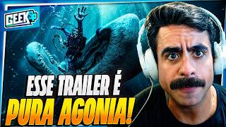 ESSE TRAILER ME IMPRESSIONOU! DENTRO DA BALEIA REACT