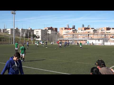 A.D. SPORTING HORTALEZA "C" 3-3 ALCOBENDAS-LEVITT C.F. "D" 08/03/2015 1ª PARTE Futbol