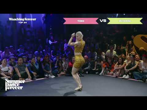 Yeonju vs Mutekirena TOP 24 Waacking Forever | Summer Dance Forever 2025