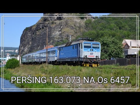 ČD 163.073 - Os 6457 - Ústí nad Labem-Střekov - 31.7.2020