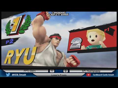 CCG Smash Singles - Loser's Finals - FPT | Odin vs. XP | Hushpuppy