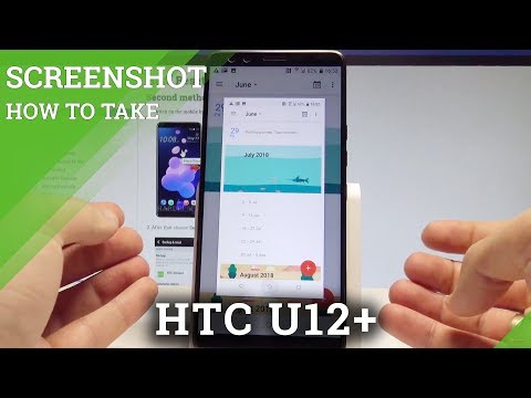 How to Capture Screen on HTC U12+ - Take a Screen Shot / Screenshot Tutorial