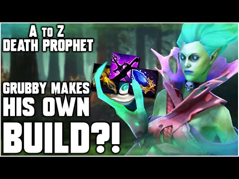 Death Prophet: Grubby Makes His OWN BUILD! - A to Z - Dota 2
