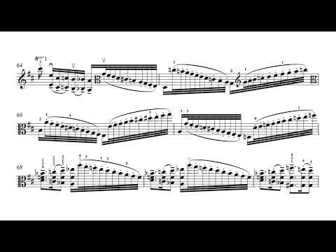 Paganini - Caprice No. 7 (Viola)