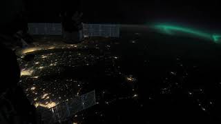 Aurora Borealis across Northern United States