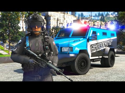 New SWAT Team in town!! (GTA 5 Mods - LSPDFR Gameplay)