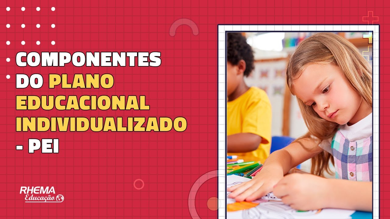 COMPONENTES DO PLANO EDUCACIONAL INDIVIDUALIZADO - PEI