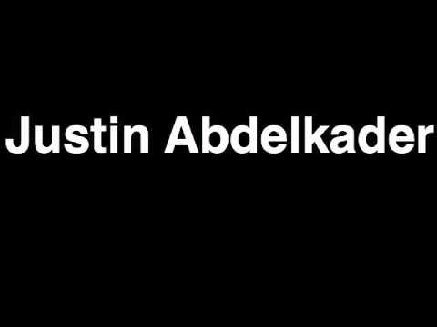 How to Pronounce Justin Abdelkader Detroit Red Wings NHL Hockey Player