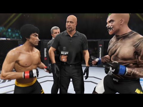 Bruce Lee vs. Swamp Nubbler - EA Sports UFC 2 - Dragon Fights 🔥🐲