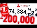 How T-Series LOST 200,000 Subscribers (ANSWERED!)