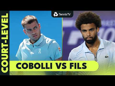 Court-Level For Cobolli vs Fils Blockbuster Match Up 🍿 | Cincinnati 2026 Highlights