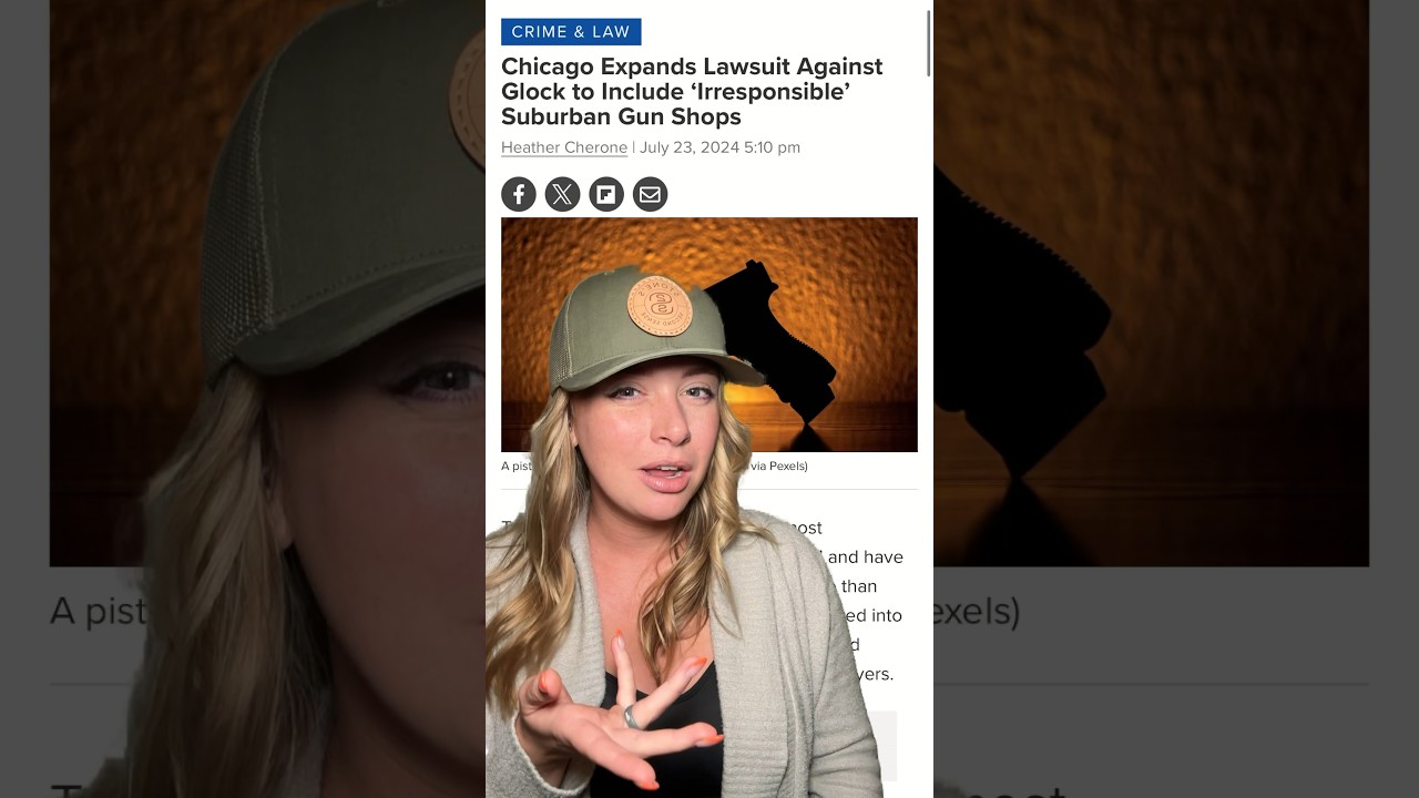 Gun Control City Revises Glock Lawsuit! #2ndamendment #shortsvideo #shortsfeed #shorts