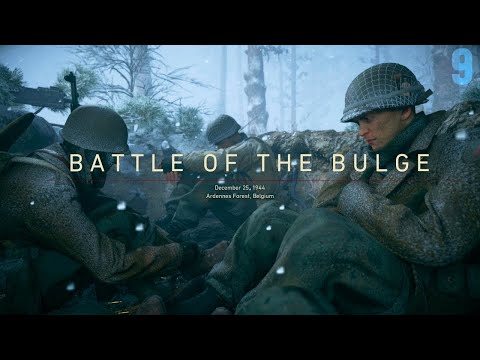 Call of Duty WWII: Battle of the Bulge (Ardennes,Belgium 25 December,1944)