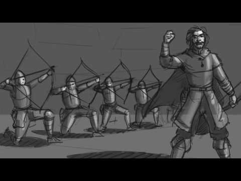 The Hobbit storyboard (no dialogue)