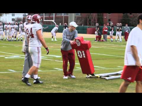 Alabama Tight End Drills: Auburn Week 11/25/14
