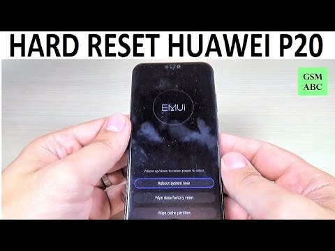 HARD RESET Huawei P20, P20 Lite, P20 Pro