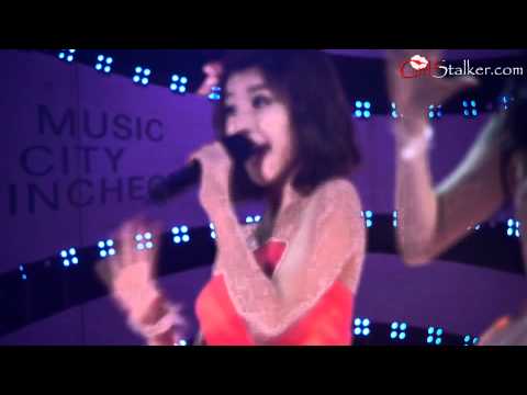 [fancam]110715 Girls Day - Hug Me Once @ OBS Super Concert [SoJin focus]