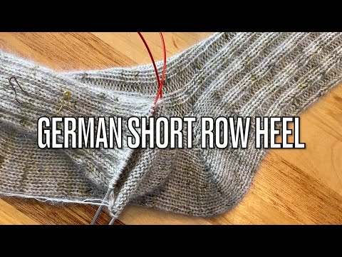 German Short Row Heel