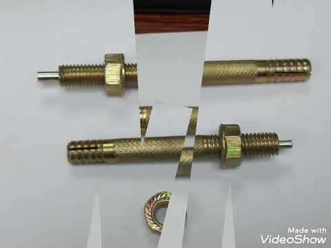 Pin Type Anchor Fasteners With Knurling
