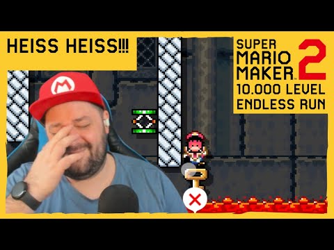 1665+ | 10K Endless RUN | 10000 Level Mario Maker 2 Challenge